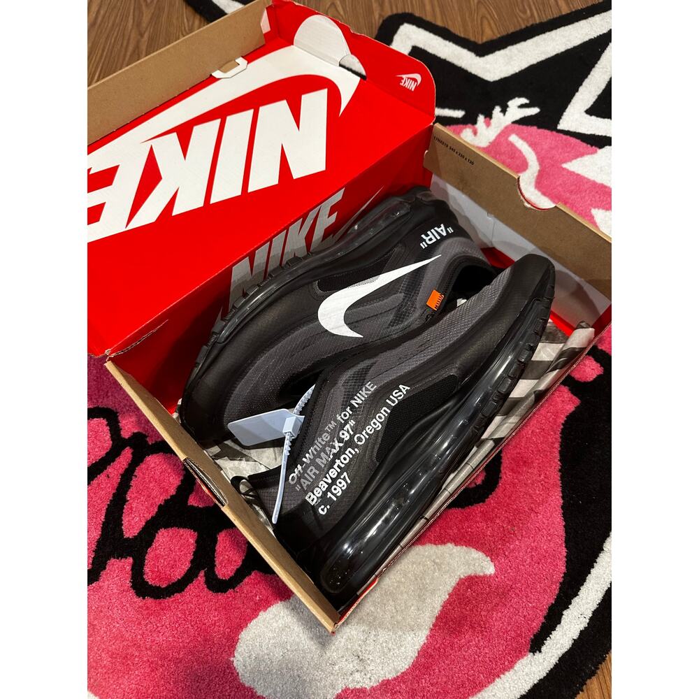 Nike Air Max 97 Off-White Black – Size 13 – Gently Used